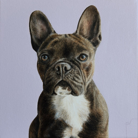 Retrato de Mascota Grande 30 cm x 30 cm x 3 cm