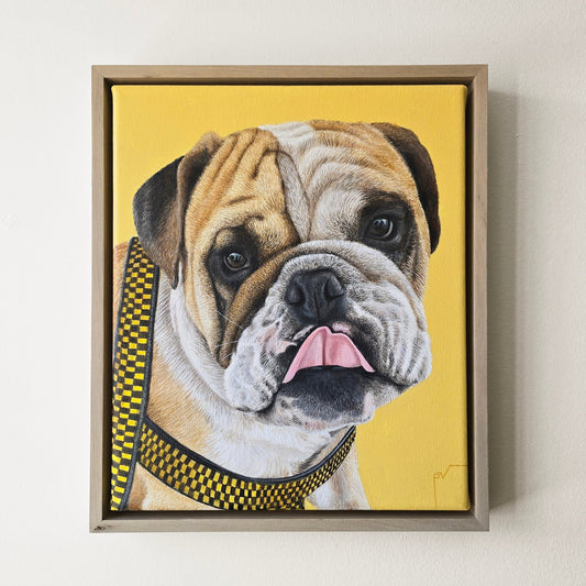 Retrato de Mascota Mediano 25 cm x 30 cm x 3 cm