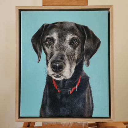 Retrato de Mascota Mediano 25 cm x 30 cm x 3 cm