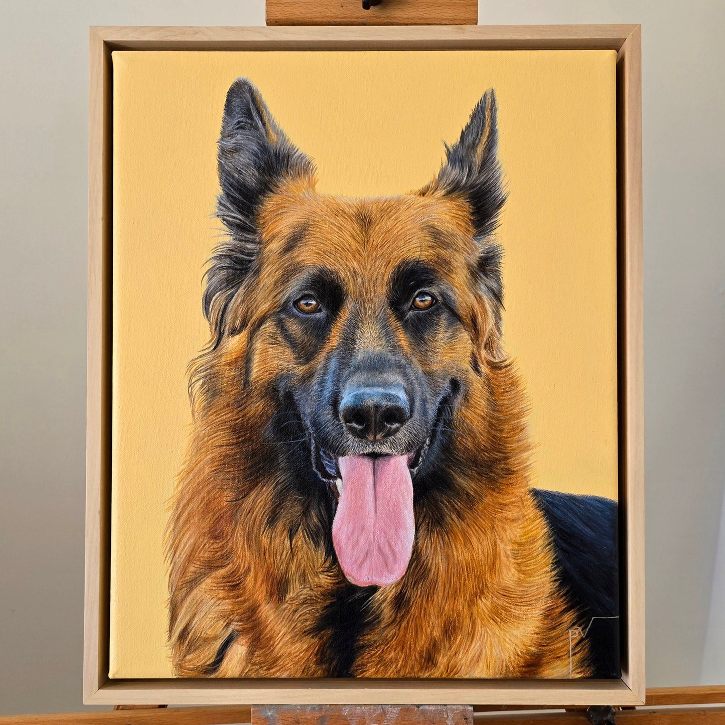 Retrato de Mascota Extra Grande 30 cm x 37 cm x 3 cm