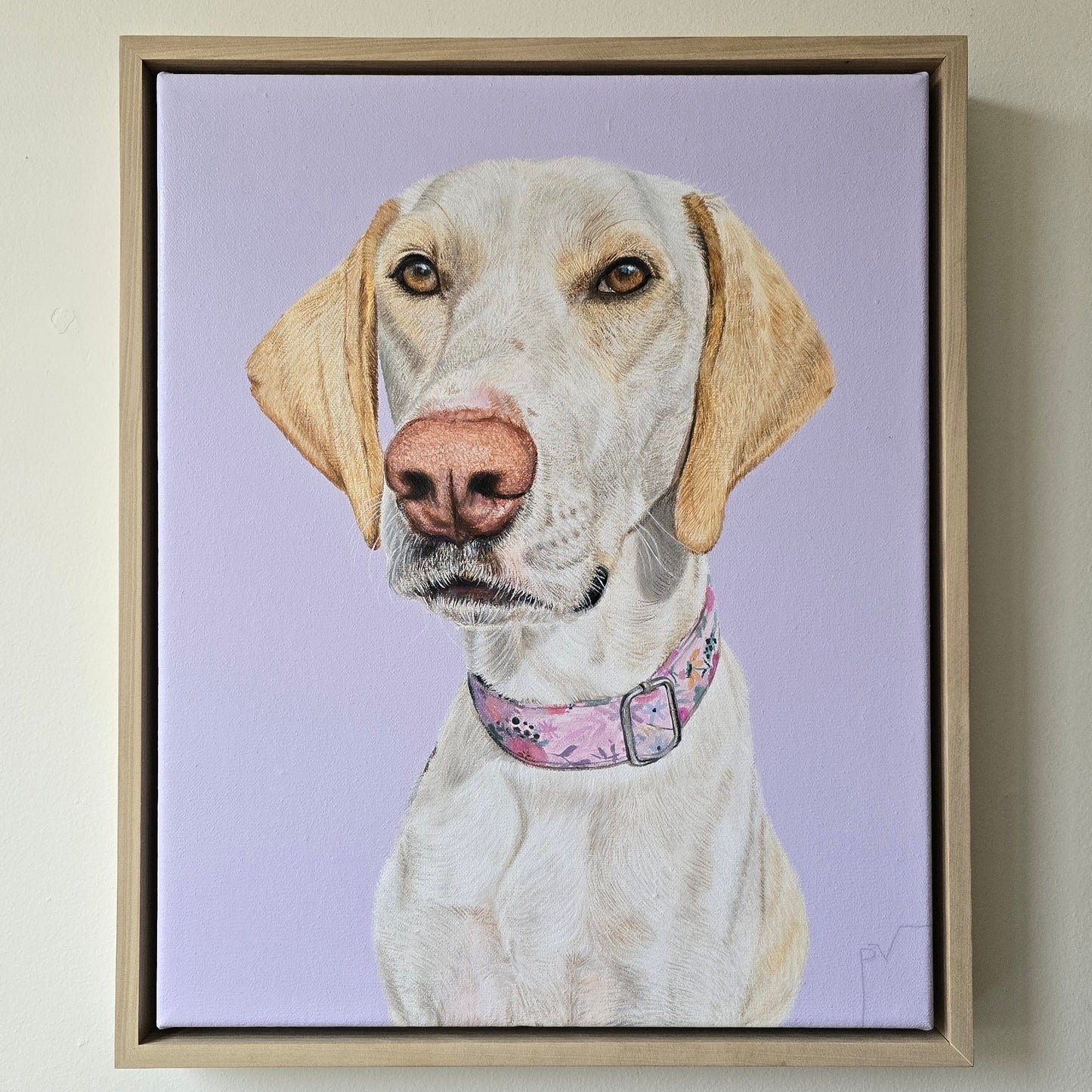 Retrato de Mascota Extra Grande 30 cm x 37 cm x 3 cm