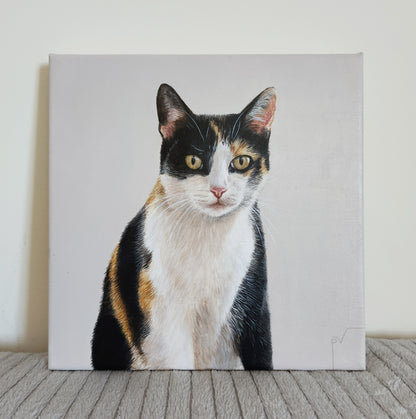 Retrato de Mascota Grande 30 cm x 30 cm x 3 cm