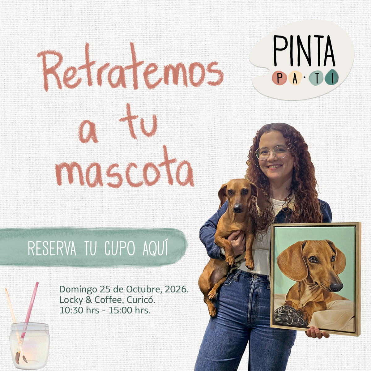 Taller presencial Retrata a tu mascota