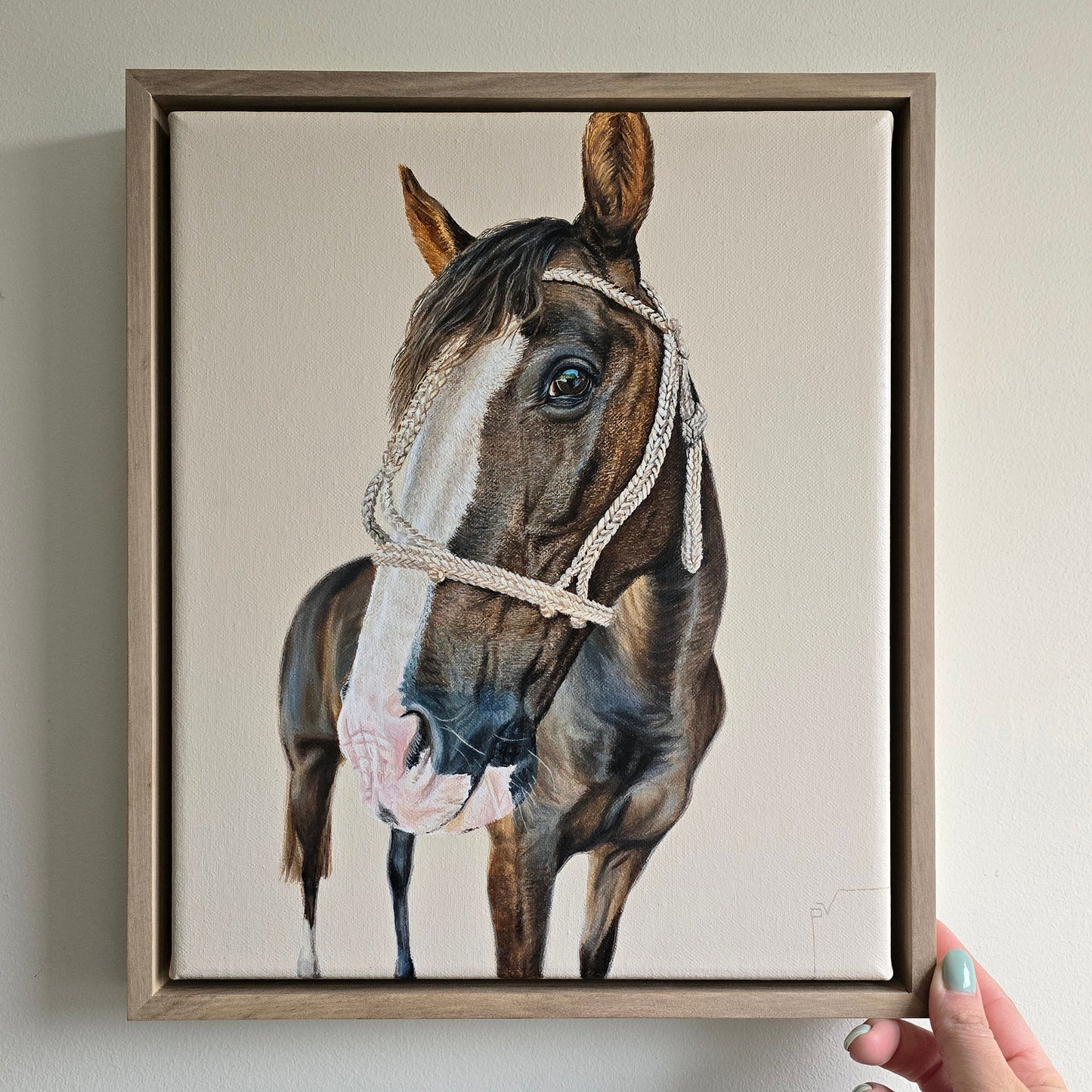 Retrato de Mascota Mediano 25 cm x 30 cm x 3 cm