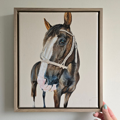 Retrato de Mascota Mediano 25 cm x 30 cm x 3 cm